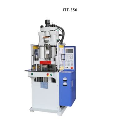 Küçük Plastik Dikey Enjeksiyon Kalıplama Makinesi 380V Plug Güç Kablosu için JTT-350