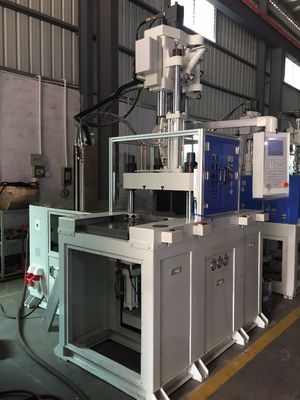 ISO9001 LSR Enjeksiyon Kalıplama Makinesi 55T Sıvı Silikon Kauçuk Enjeksiyon Kalıplama Makinesi