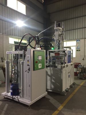 85T LSR Enjeksiyon Kalıplama Makinesi Çift Kaydırma Şatöl Enjeksiyon Kalıplama Makinesi 21.6KW