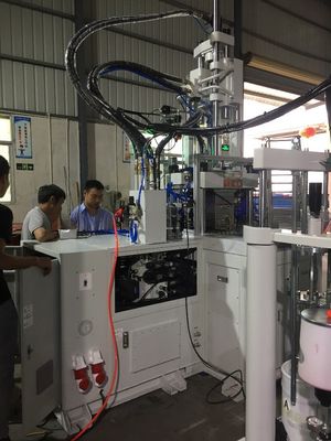 85T LSR Enjeksiyon Kalıplama Makinesi Çift Kaydırma Şatöl Enjeksiyon Kalıplama Makinesi 21.6KW