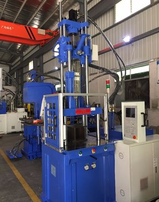 200MM Açılış Vuruşu 55T 2 Çalışma Masasıyla Hidrolik Dikey Enjeksiyon Kalıplama Makinesi