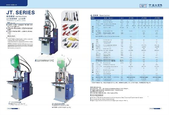 Küçük ölçekli üretim ihtiyaçları için 15T PVC Mikro Dikey Plastik Kalıplama Makinesi