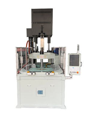 Döner Tablalı 120T Elektrikli Enjeksiyonlu Dikey Enjeksiyon Kalıplama Makinesi JTT-1200-2R-DS