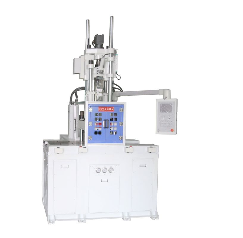 JTT-550DM ABS / PP işleme için Çifte Kaydırma Masası Dikey Plastik Enjeksiyon Kalıplama Makinesi