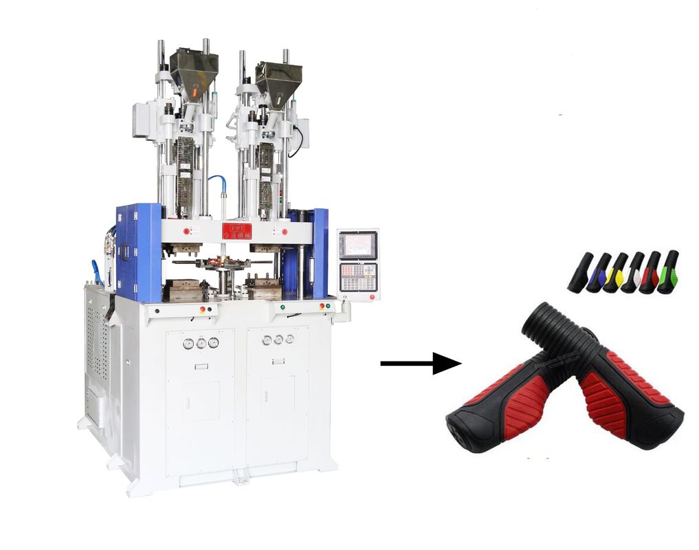 400mm Açık Vuruş Merkezi Kule İki Renkli Plastik Enjeksiyon Kalıplama Makinesi 240T JTT2V3R-2400