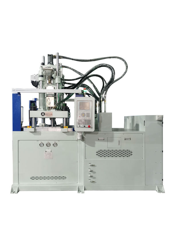 İki Renkli Gözlük Dikey Enjeksiyon Kalıplama Makinesi JTT-1700 2V2R