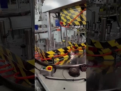 250T Düşük Çalışma Tablo Dikey Enjeksiyon Kalıplama Makinesi Döner Masa JTTD-2500R ile